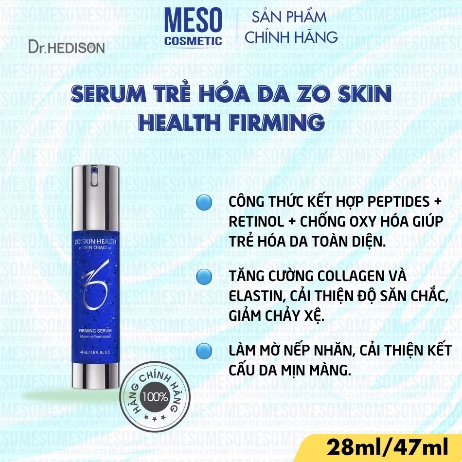 Serum trẻ hóa da Zo Skin Health Firming